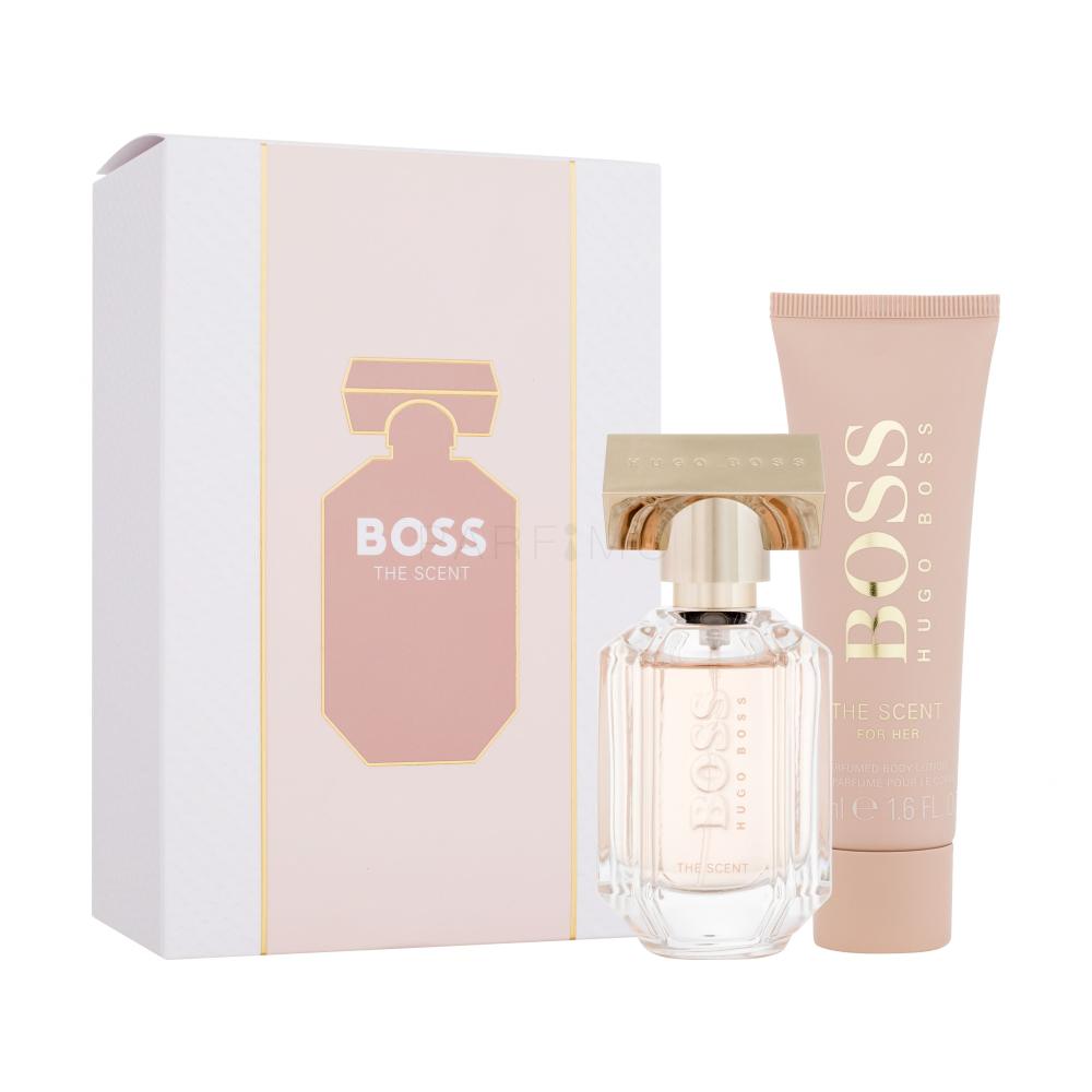 HUGO BOSS Boss The Scent 2016 SET2 Pacco regalo eau de parfum 30 ml + latte corpo 50 ml