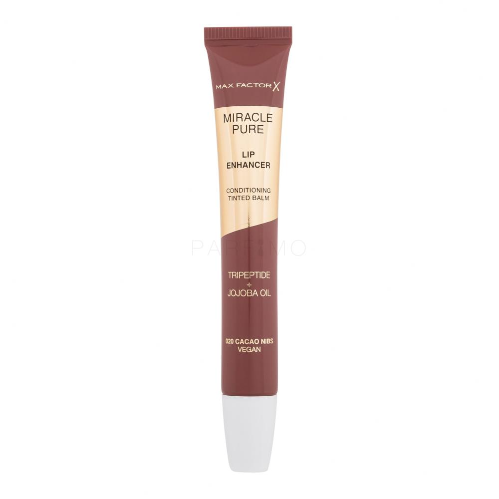 Max Factor Miracle Pure Lip Enhancer Balsamo per le labbra donna 12 ml Tonalità 020 Cacao Nibs