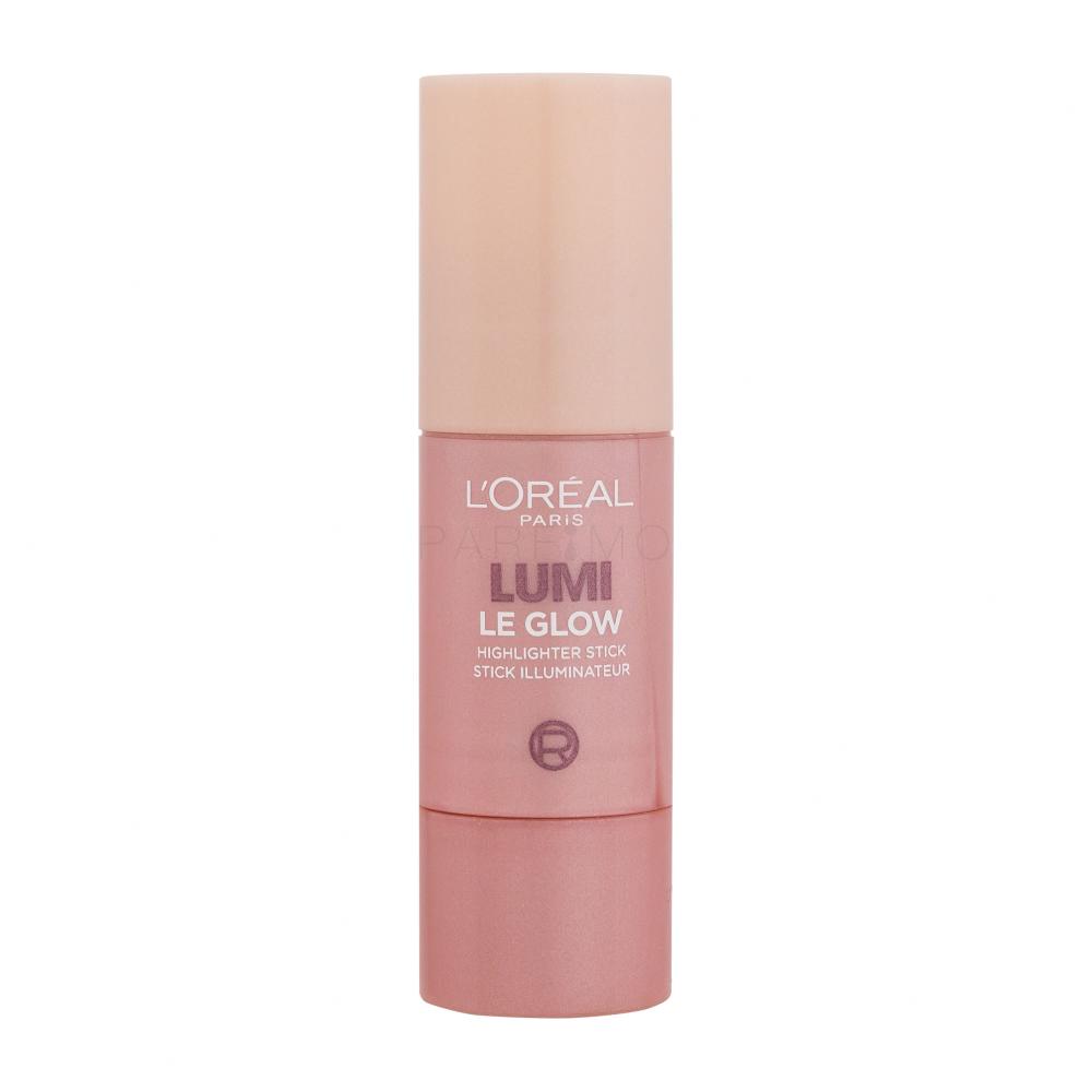L'Oréal Paris Lumi Le Glow Highlighter Stick Illuminante donna 7 g Tonalità 630 Glowy Creme Chic