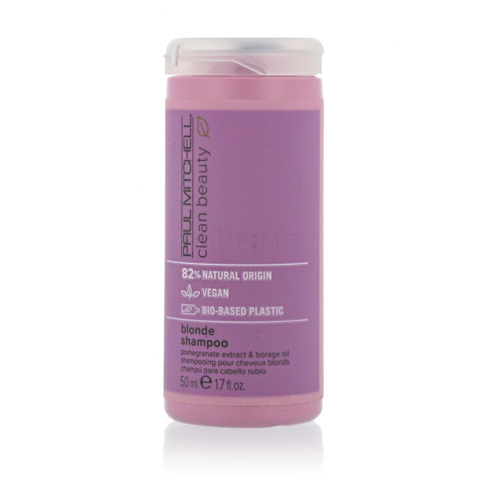 Paul Mitchell Clean Beauty Color Protect Blonde Shampoo Shampoo donna 50 ml