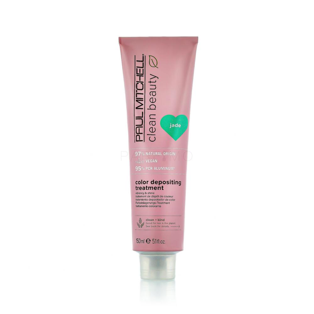 Paul Mitchell Clean Beauty Color Protect Color Depositing Treatment Maschera per capelli donna 150 ml Tonalità Jade