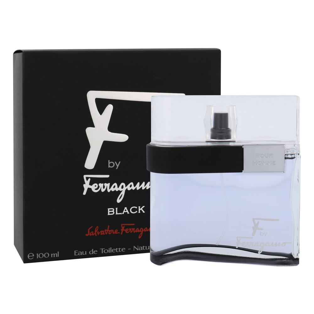 Ferragamo F by Ferragamo Black Eau de Toilette uomo 100 ml