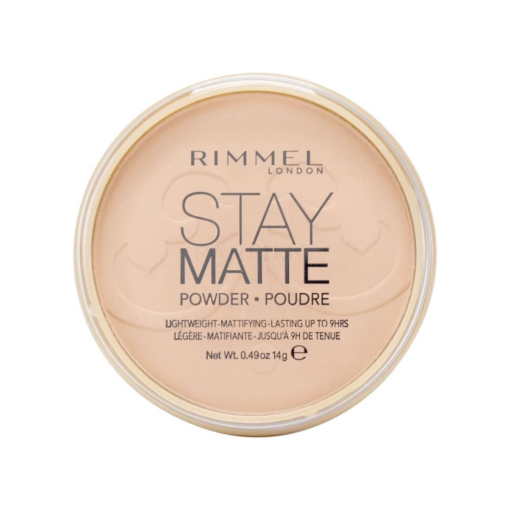 Rimmel London Stay Matte Cipria donna 14 g Tonalità 004 Sandstorm