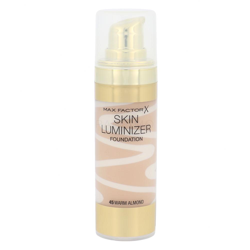 Max Factor Skin Luminizer Fondotinta donna 30 ml Tonalità 45 Warm Almond