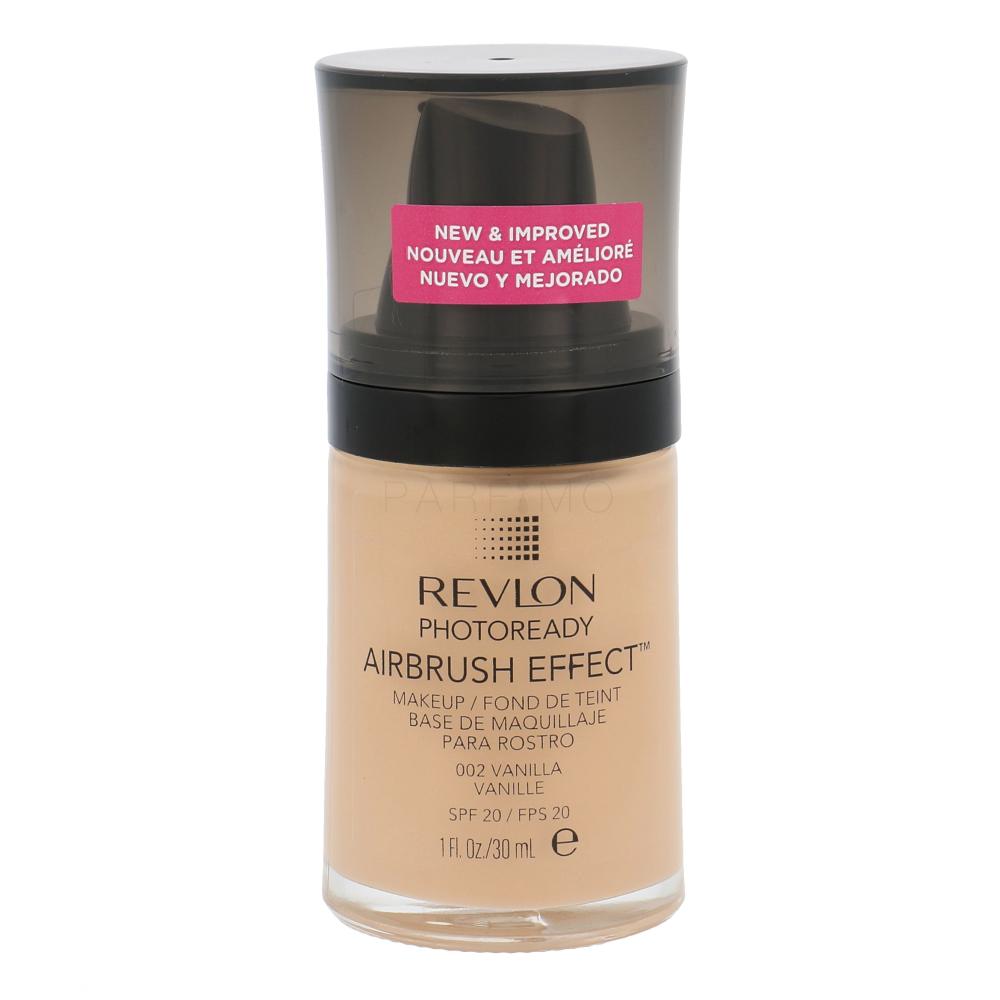 Revlon Photoready Airbrush Effect SPF20 Fondotinta donna 30 ml Tonalità 002 Vanilla