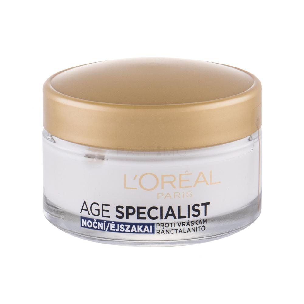 L'Oréal Paris Age Specialist 55+ Crema notte per il viso donna 50 ml