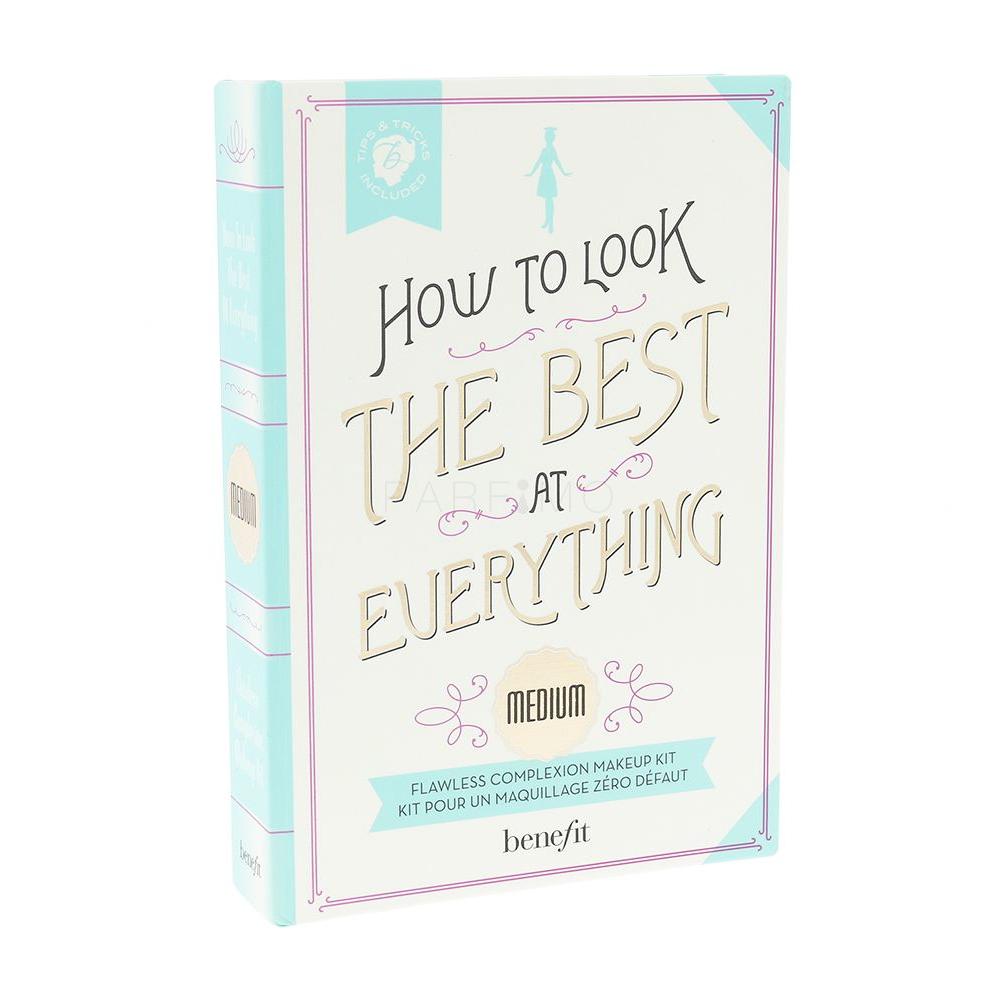 Benefit Hello Flawless SPF25 Pacco regalo base make up 7,5 ml + fondotinta Hello Flawless Honey 7 ml + correttore 1,5 g 02 + correttore 1,5 g 03 + cipria Hello Flawless Honey 4 g + pennello