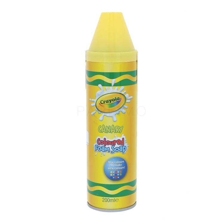 Crayola Coloured Foam Soap Doccia schiuma bambino 200 ml Tonalità Canary