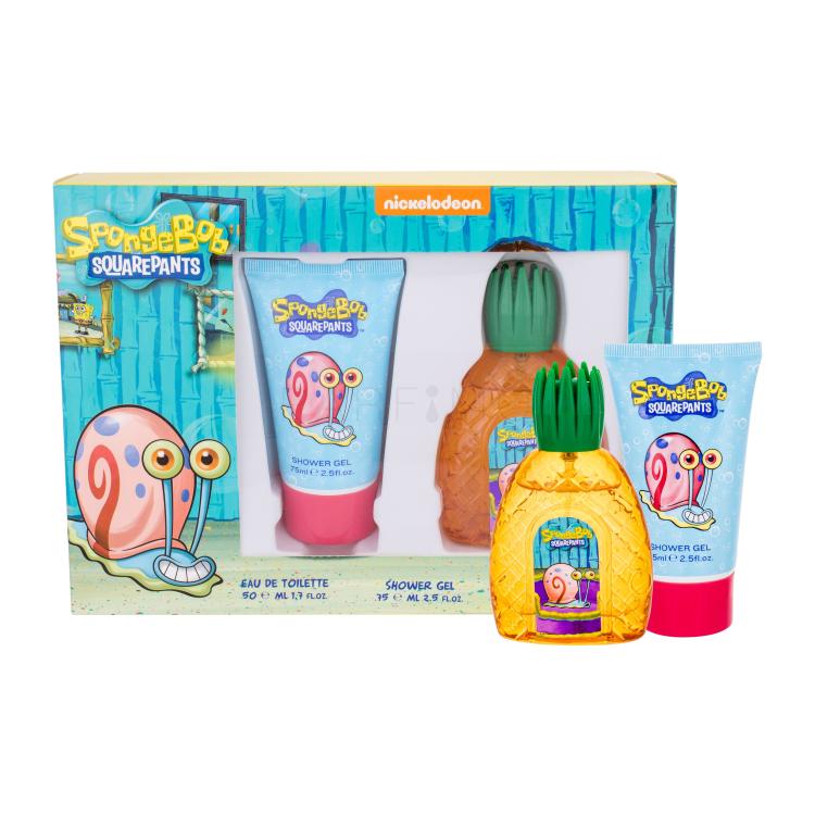 SpongeBob Squarepants Gary Pacco regalo Eau de Toilette 50 ml + doccia gel 75 ml