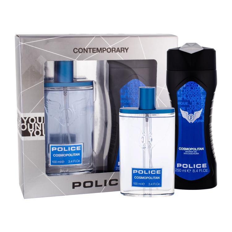 Police Cosmopolitan Pacco regalo Eau de Toilette 100 ml + doccia gel 250 ml