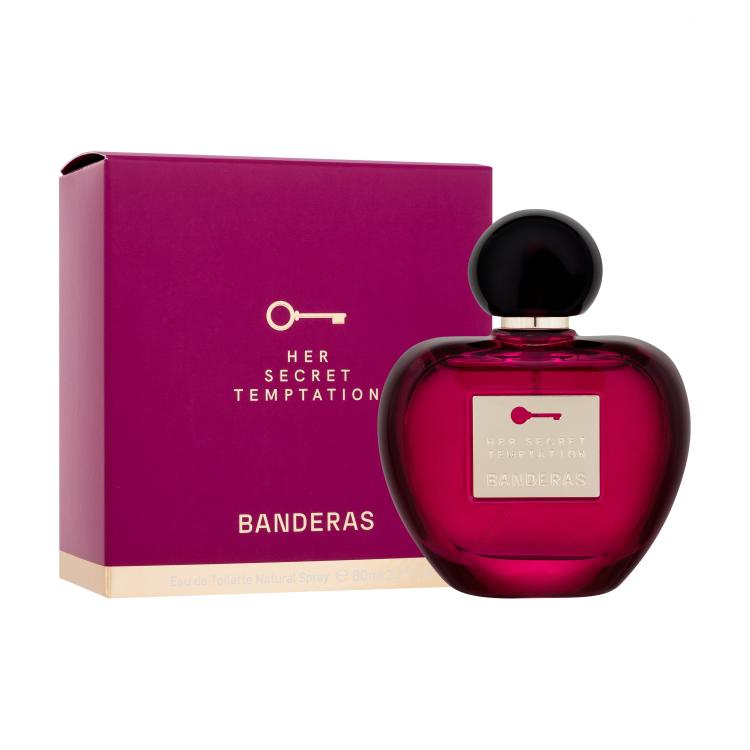 Banderas Her Secret Temptation Eau de Toilette donna 80 ml
