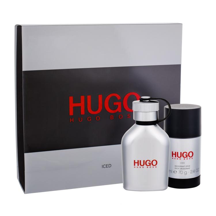 HUGO BOSS Hugo Iced Pacco regalo Eau de Toilette 75 ml + deostick 75ml