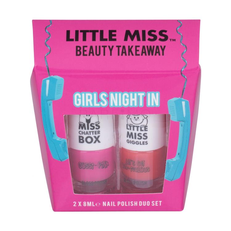 Little Miss Little Miss Beauty Takeaway Pacco regalo smalto per le unghie 8 ml + smalto per le unghie 8 ml Let´s Get Red-iculous