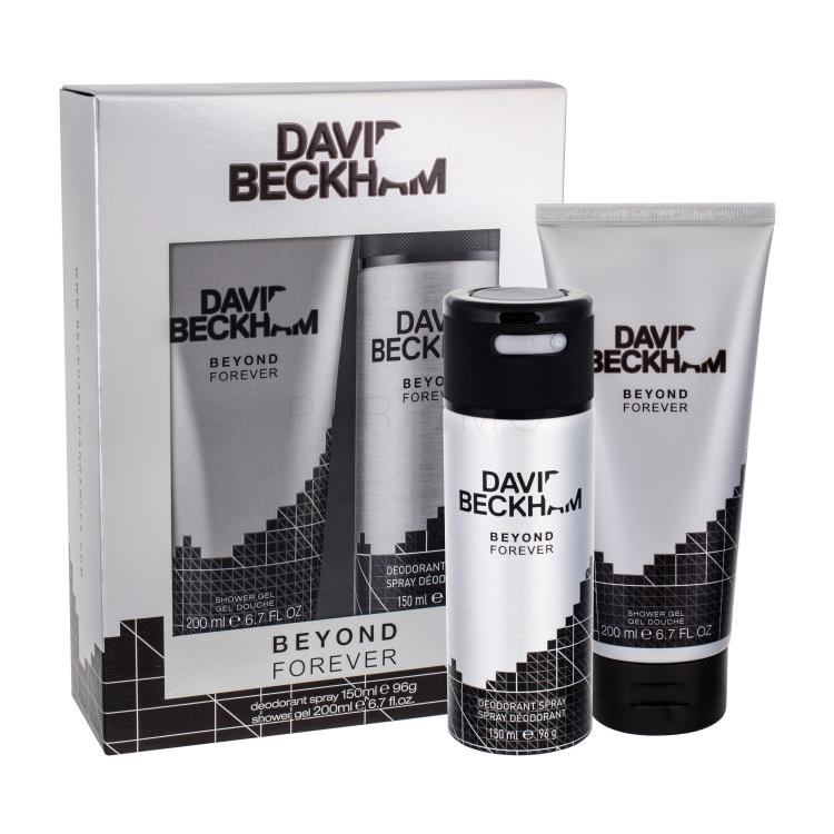 David Beckham Beyond Forever Pacco regalo deodorante 150 ml + doccia gel 200 ml