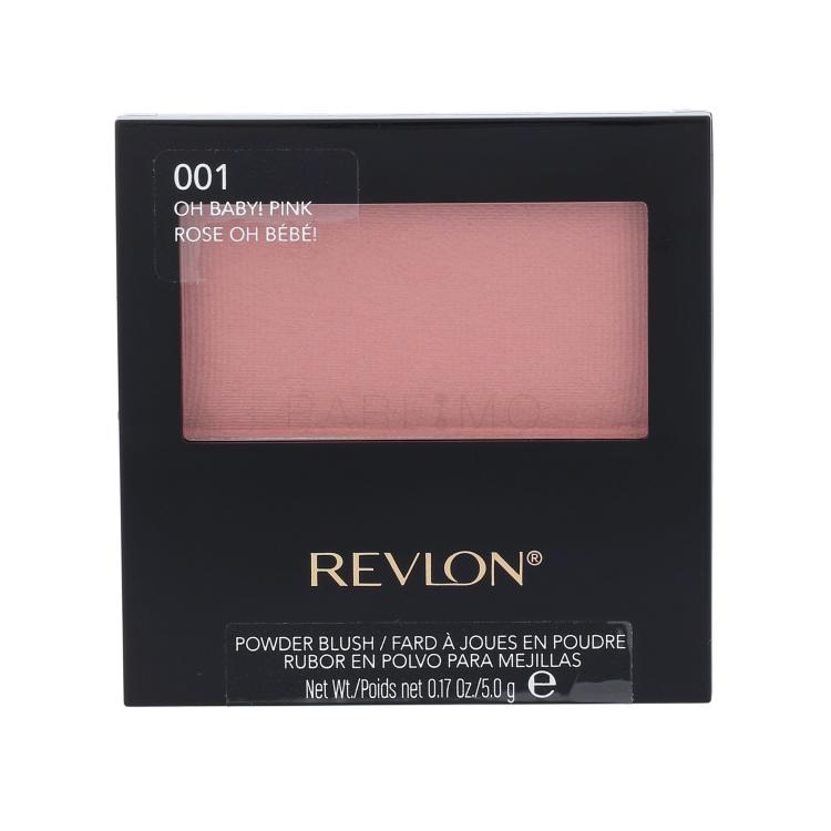 Revlon Powder Blush Blush donna 5 g Tonalità 001 Oh Baby Pink
