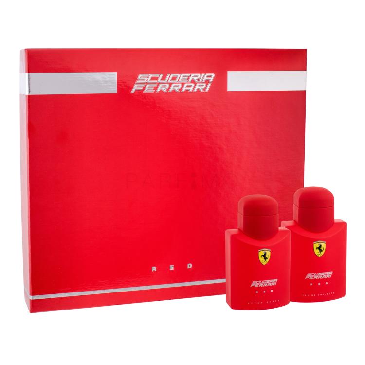 Ferrari Scuderia Ferrari Red Pacco regalo Eau de Toilette 75 ml + dopobarba 75 ml
