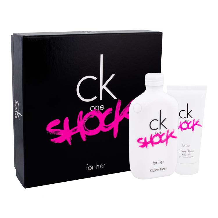 Calvin Klein CK One Shock For Her Pacco regalo Eau de Toilette 200 ml + doccia gel 100 ml