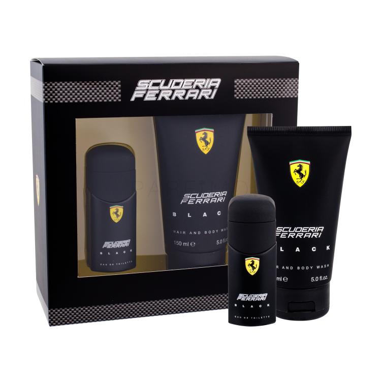Ferrari Scuderia Ferrari Black Pacco regalo Eau de Toilette 30 ml + doccia gel 150 ml