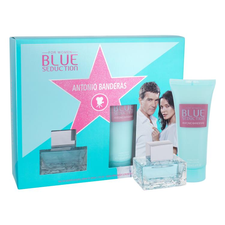 Antonio Banderas Blue Seduction Pacco regalo Eau de Toilette 50 ml + lozione per il corpo 100 ml