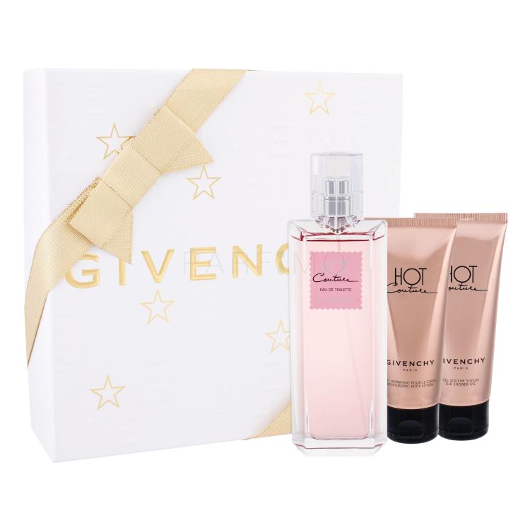 Givenchy Hot Couture Pacco regalo Eau de Toilette 100 ml + doccia gel 75 ml + lozione per il corpo 75 ml