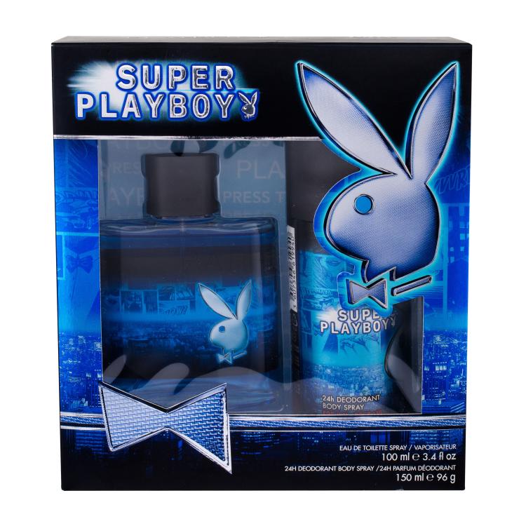 Playboy Super Playboy For Him Pacco regalo Eau de Toilette 100 ml + deodorante 150 ml
