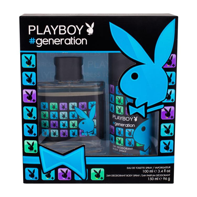 Playboy Generation For Him Pacco regalo Eau de Toilette 100 ml + deodorante 150 ml