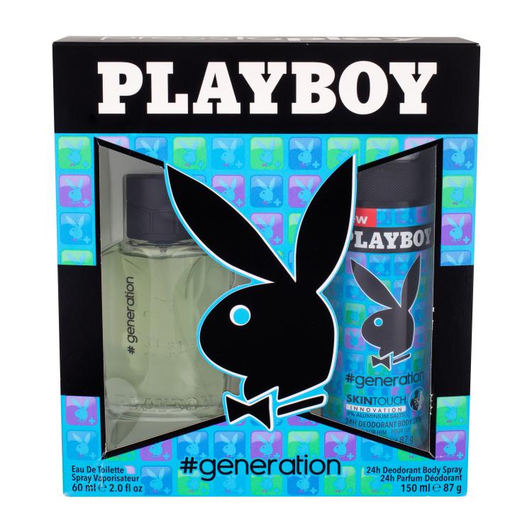 Playboy Generation For Him Pacco regalo Eau de Toilette 60 ml + deodorante 150 ml