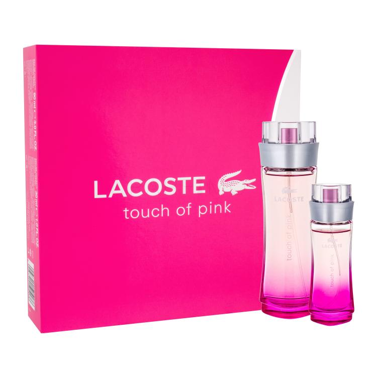 Lacoste Touch Of Pink Pacco regalo Eau de Toilette 90 ml + Eau de Toilette 30 ml