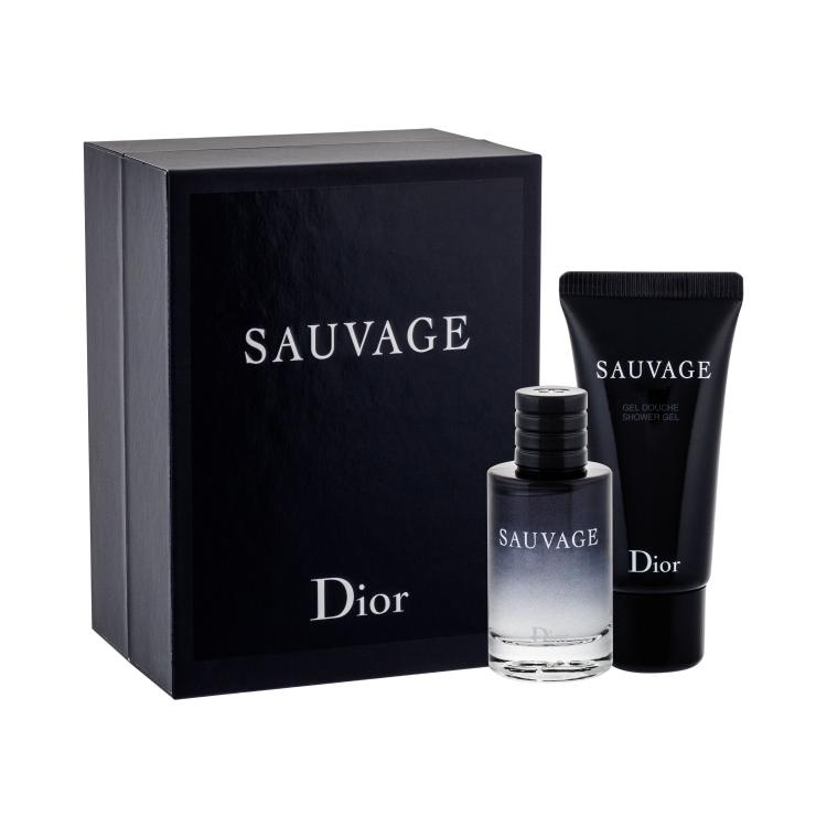 Christian Dior Sauvage Pacco regalo eau de toilette 10 ml + doccia gel 20 ml