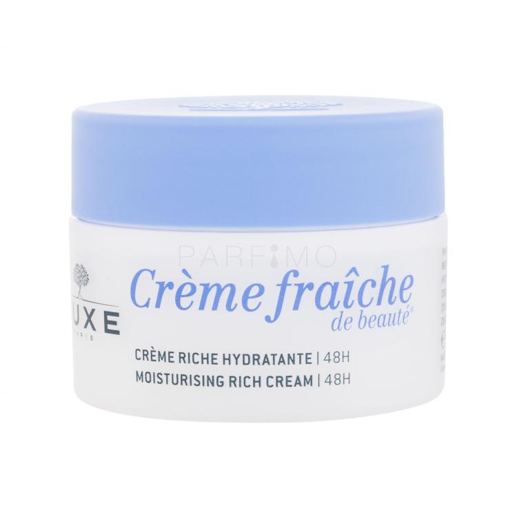 NUXE Creme Fraiche de Beauté Moisturising Rich Cream Crema giorno per il viso donna 50 ml