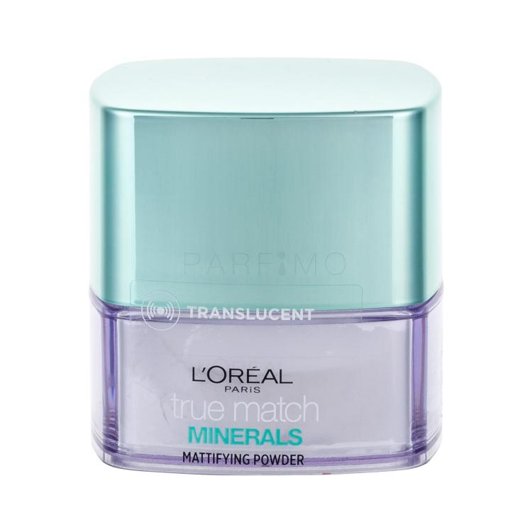 L&#039;Oréal Paris True Match Minerals Cipria donna 10 g Tonalità Translucent