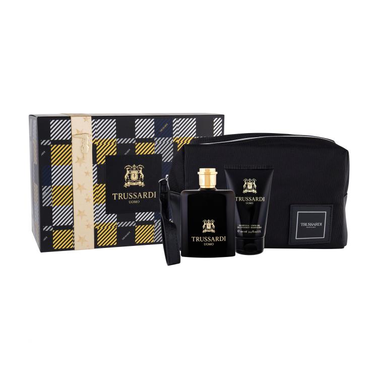 Trussardi Uomo 2011 Pacco regalo Eau de Toilette 100 ml + doccia gel 100 ml + borsetta cosmetica