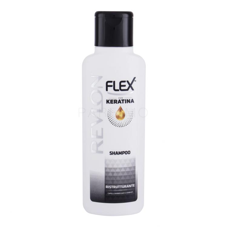 Revlon Flex Keratin Restructuring Shampoo donna 400 ml