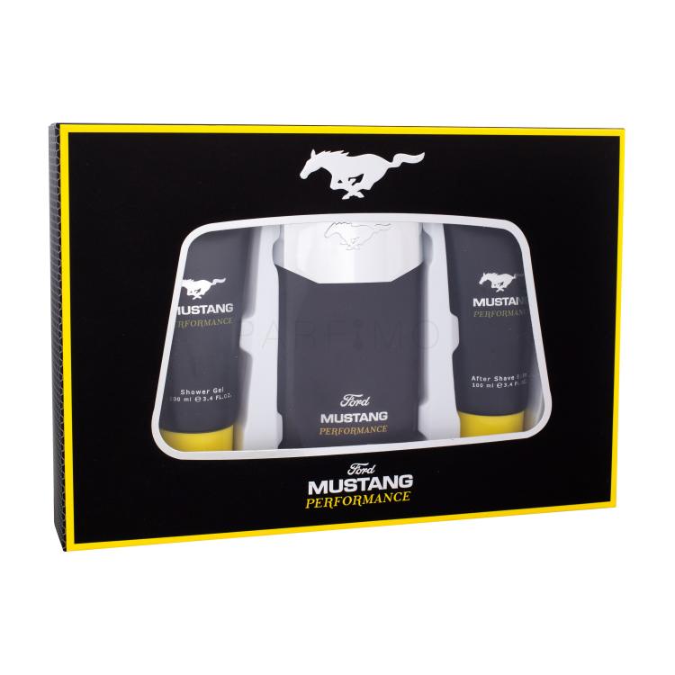 Ford Mustang Performance Pacco regalo Eau de Toilette 100 ml + doccia gel 100 ml + balsamo dopobarba 100 ml