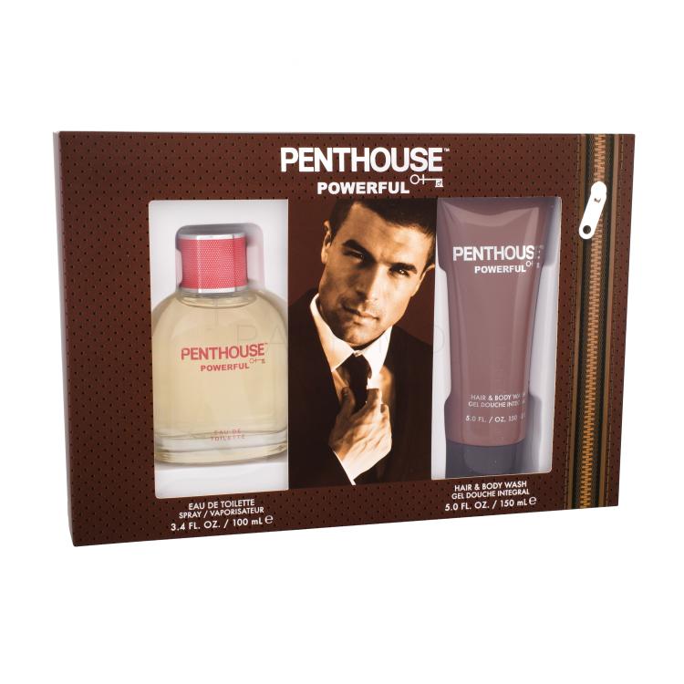Penthouse Powerful Pacco regalo Eau de Toilette 100 ml + doccia gel 150 ml