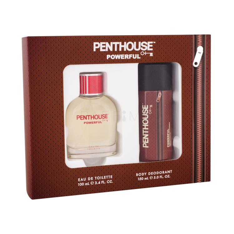 Penthouse Powerful Pacco regalo Eau de Toilette 100 ml + deodorante 150 ml