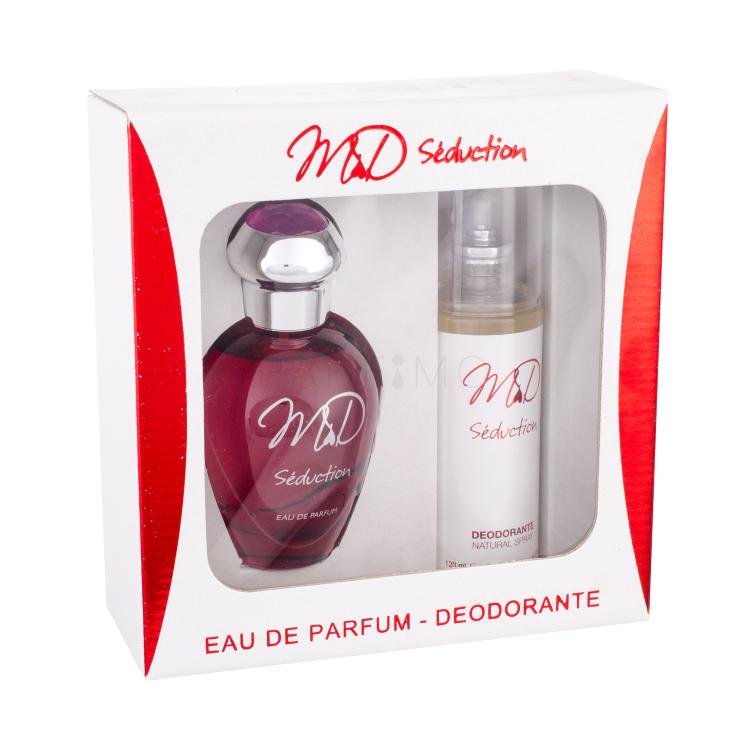 M&amp;D Seduction Pacco regalo Eau de Parfum 100 ml + deodorante 120 ml