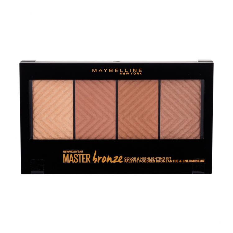 Maybelline Master Bronze Color &amp; Highlighting Kit Bronzer donna 14 g