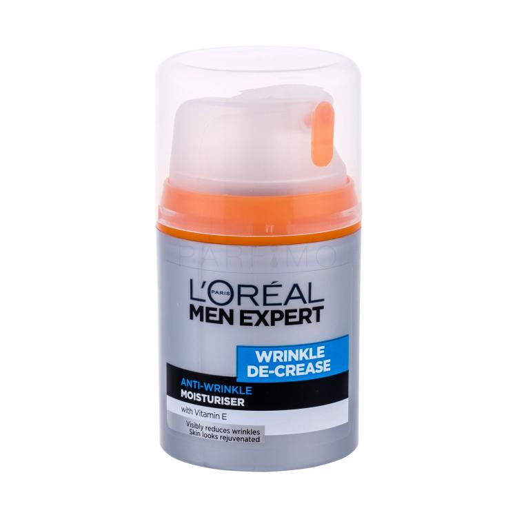 L&#039;Oréal Paris Men Expert Wrinkle De-Crease Crema giorno per il viso uomo 50 ml