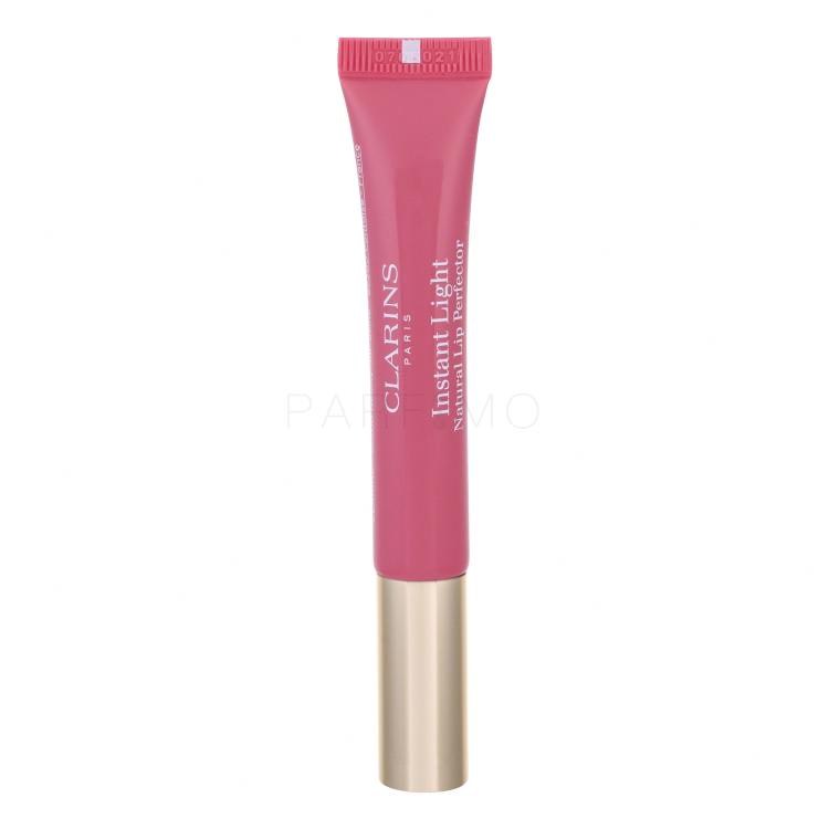 Clarins Instant Light Natural Lip Perfector Lucidalabbra donna 12 ml Tonalità 07 Toffee Pink Shimmer