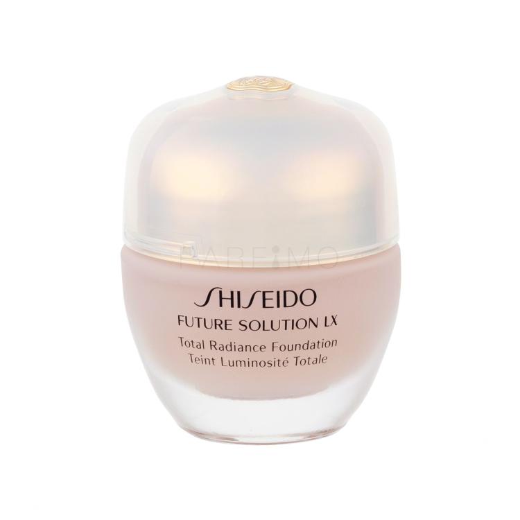 Shiseido Future Solution LX Total Radiance Foundation SPF15 Fondotinta donna 30 ml Tonalità l20 Natural Light Ivory
