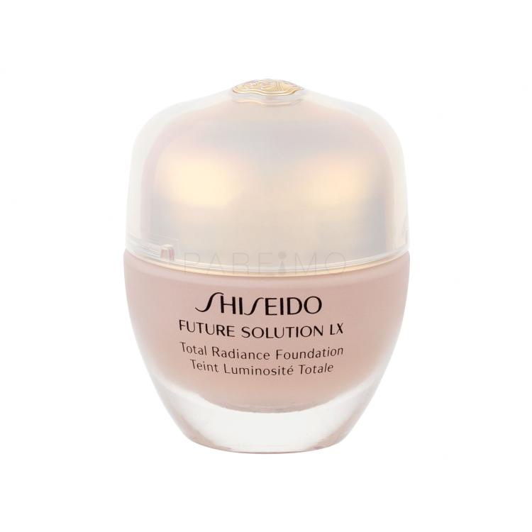 Shiseido Future Solution LX Total Radiance Foundation SPF15 Fondotinta donna 30 ml Tonalità l40 Natural Fair Ivory