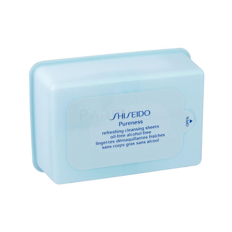 Shiseido Pureness Refreshing Cleansing Sheets Salviettine detergenti donna 30 pz