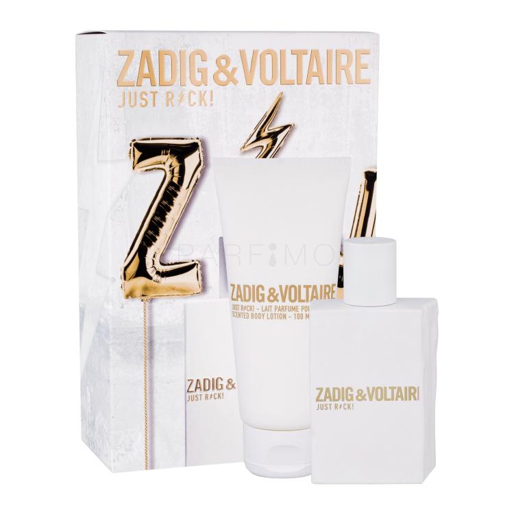 Zadig &amp; Voltaire Just Rock! Pacco regalo eau de parfum 50 ml + lozione per il corpo 100 ml