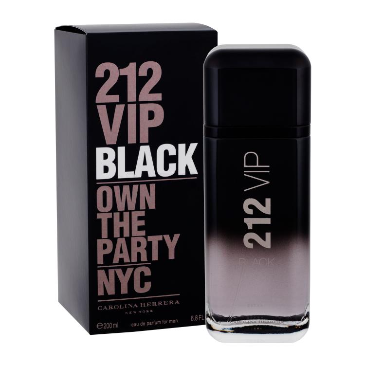Carolina Herrera 212 VIP Men Black Eau de Parfum uomo 200 ml