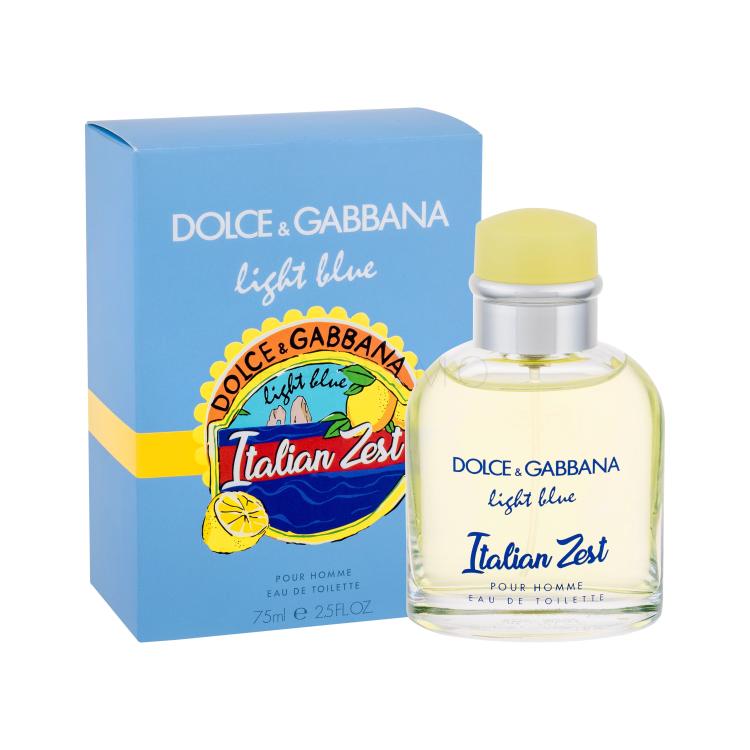 Dolce&amp;Gabbana Light Blue Italian Zest Pour Homme Eau de Toilette uomo 75 ml