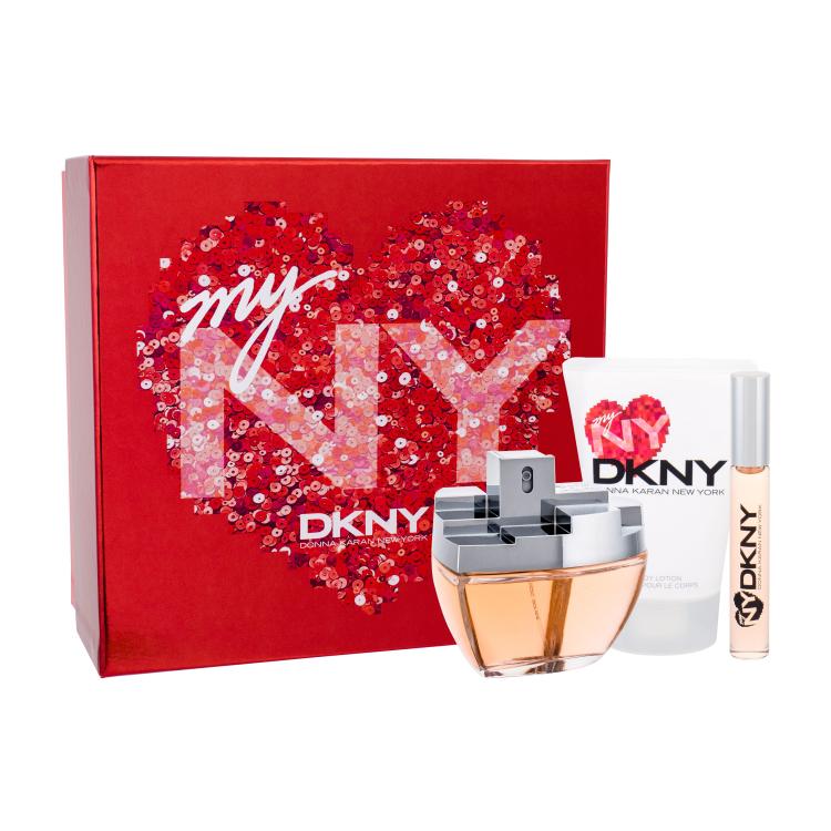 DKNY DKNY My NY Pacco regalo eau de parfum 100 ml + lozione corpo 100 ml + eau de parfum roll-on 10 ml