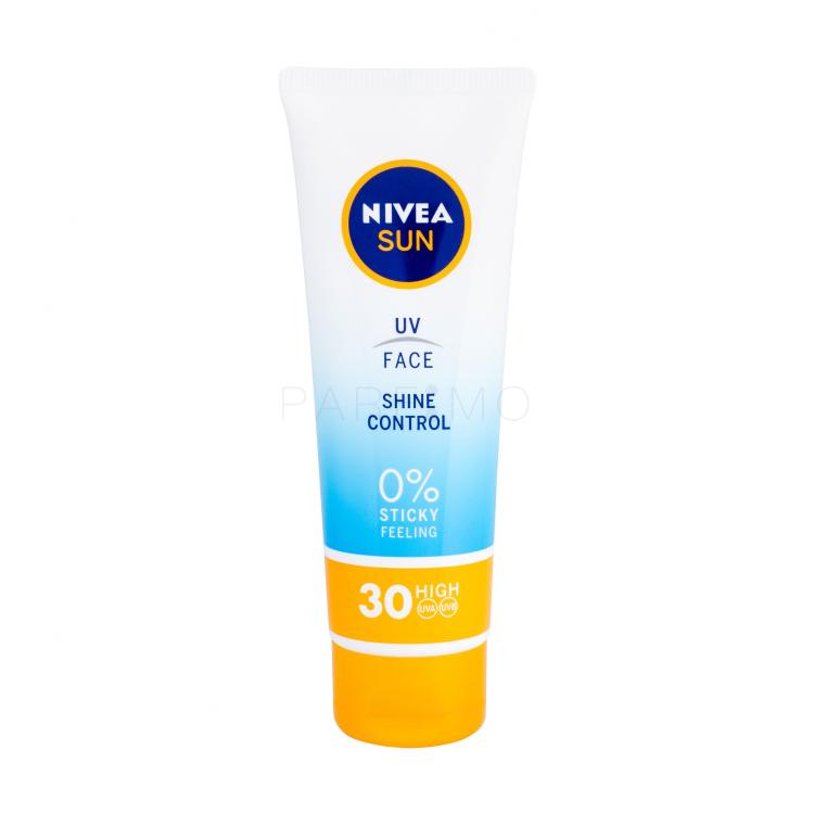 Nivea Sun UV Face Shine Control SPF30 Protezione solare viso donna 50 ml