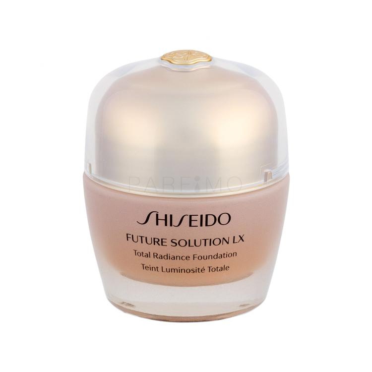 Shiseido Future Solution LX Total Radiance Foundation SPF15 Fondotinta donna 30 ml Tonalità R4 Rose