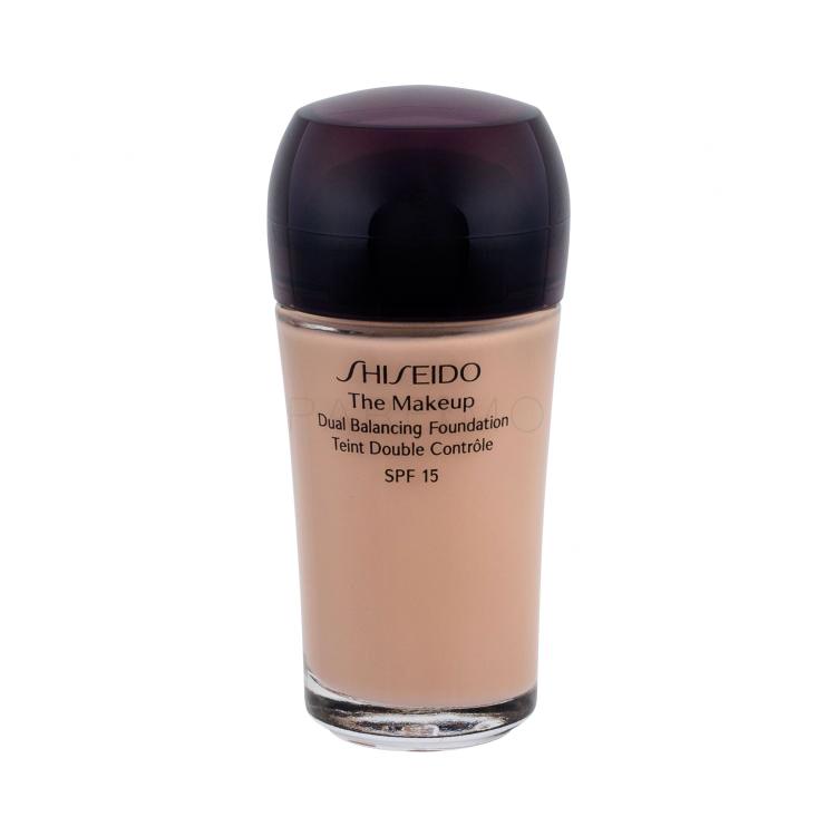Shiseido The Makeup Dual Balancing Foundation SPF15 Fondotinta donna 30 ml Tonalità B20